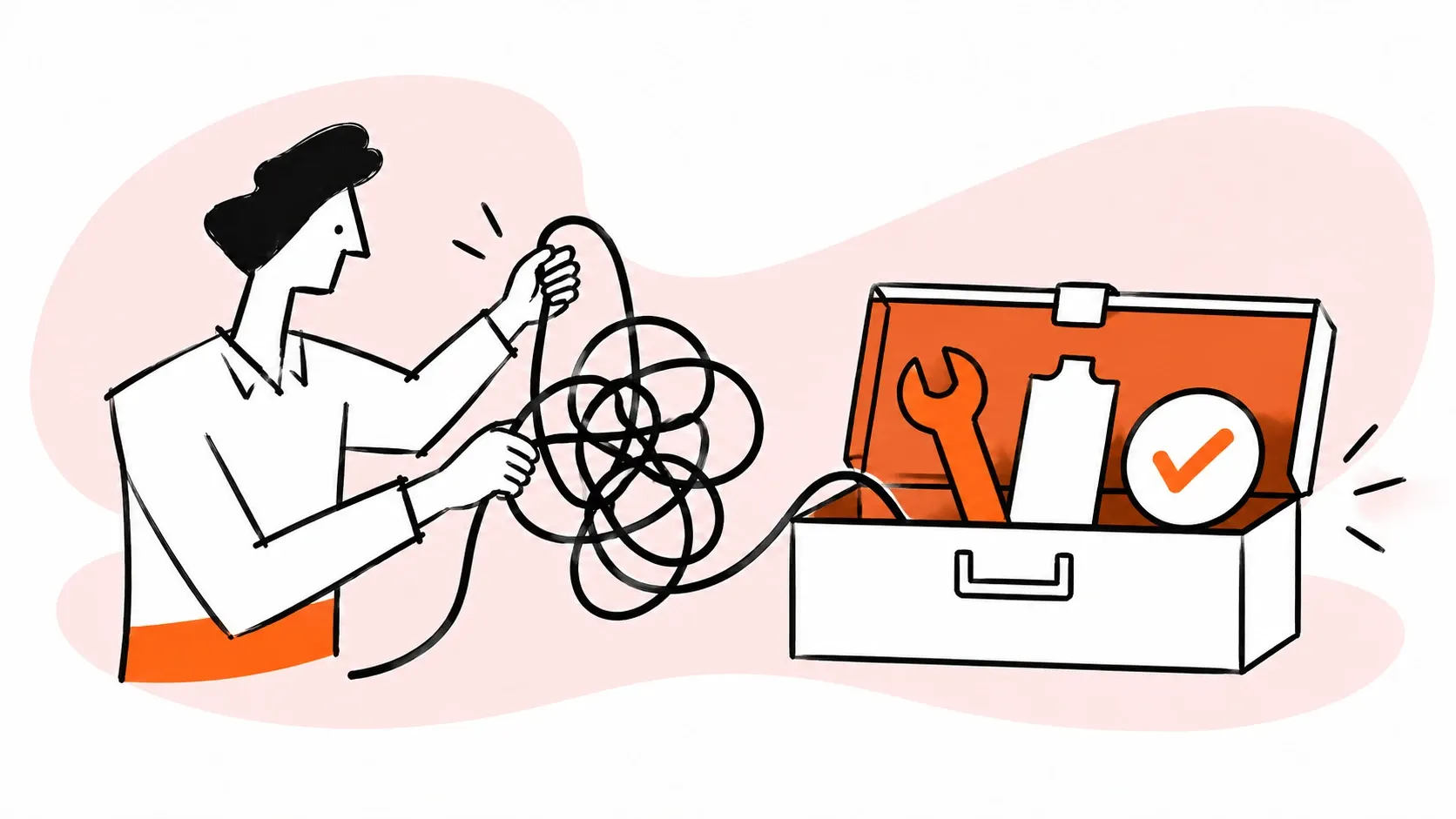 A helpdesk resolves a common technical problem.