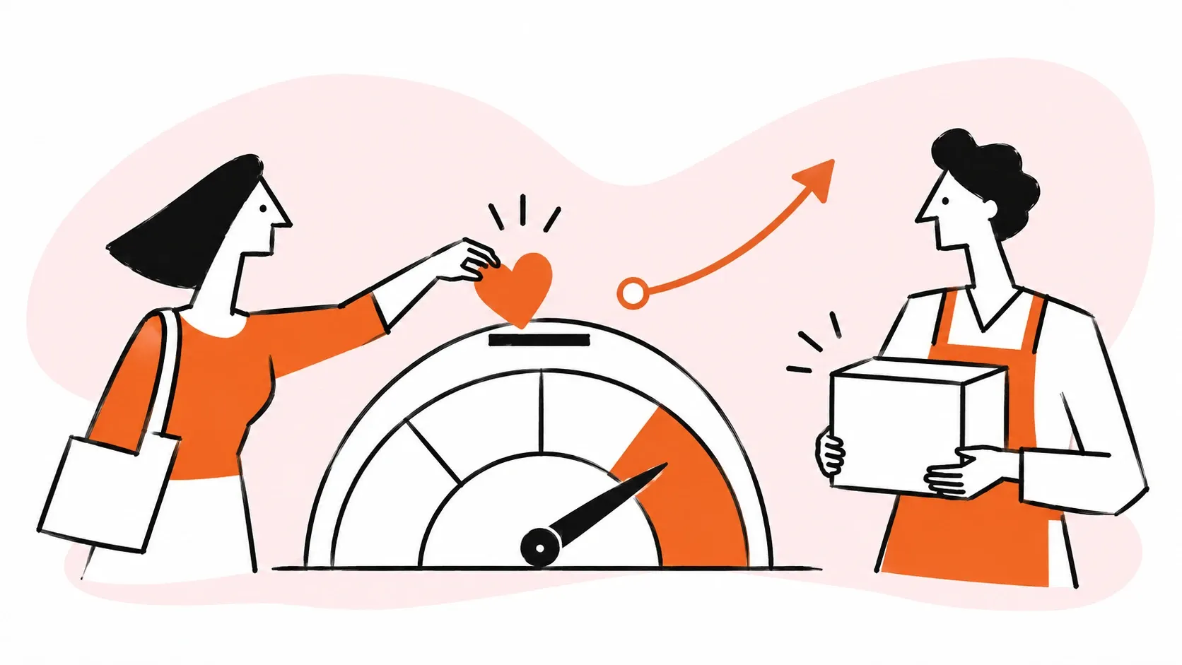 Customer feedback reveals satisfaction with a business.