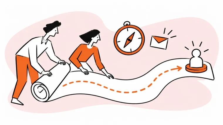 A deliberate strategy guides a team toward better customer service.