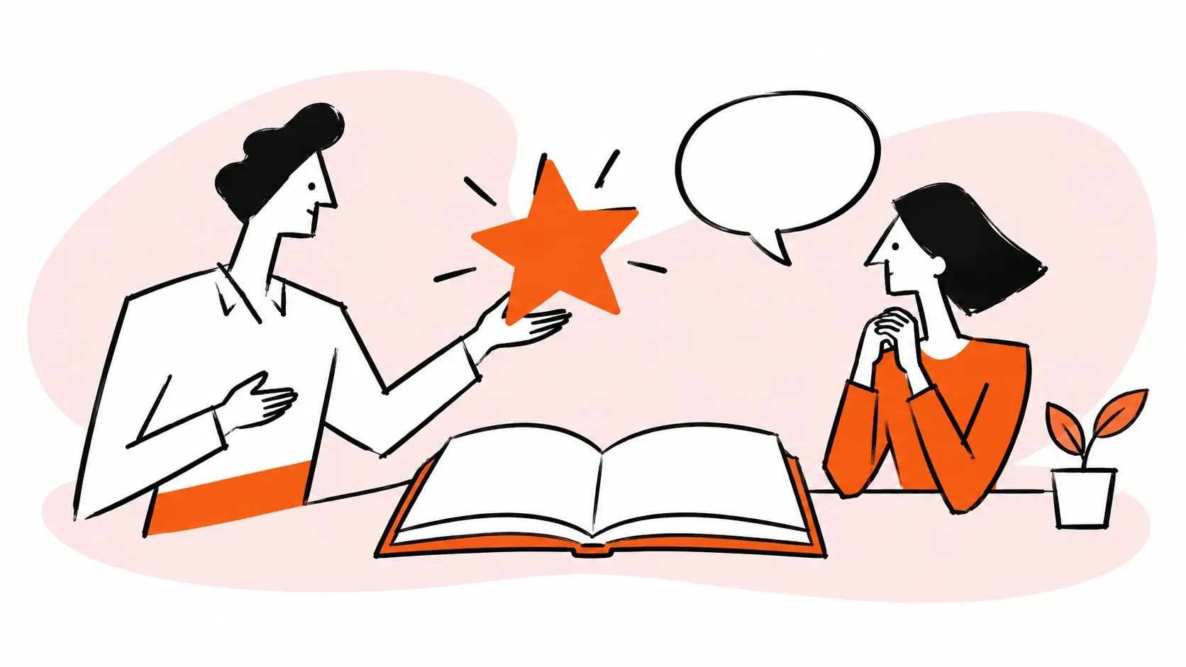 Customer success wisdom inspires a colleague's growth.