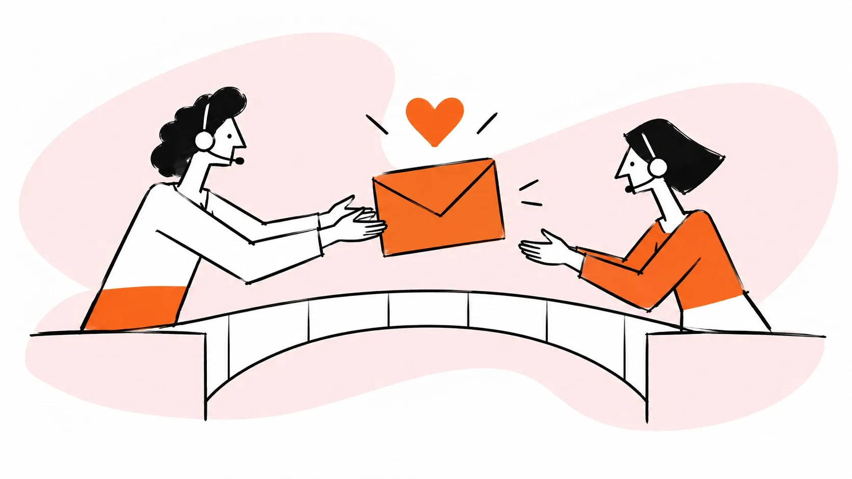 Support teams preserve customer care through an outsourced handoff.