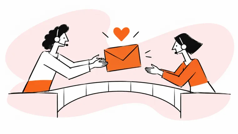 Support teams preserve customer care through an outsourced handoff.