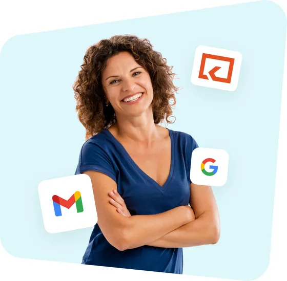A support team handling customer email from inside Gmail