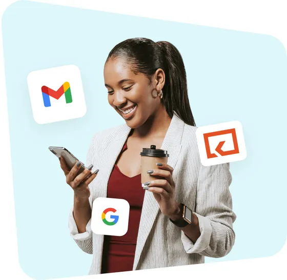 A support agent replying to a customer ticket in Gmail