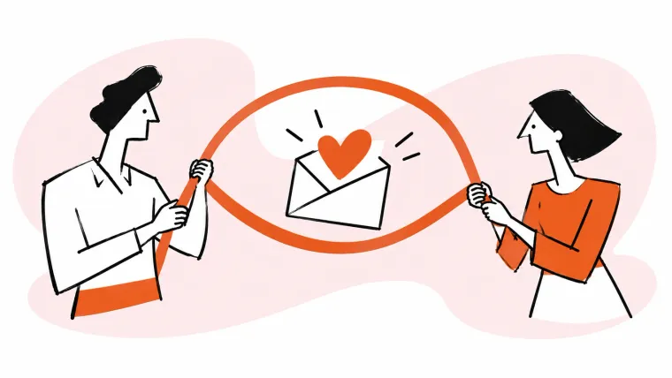 A business and customer build an ongoing relationship.