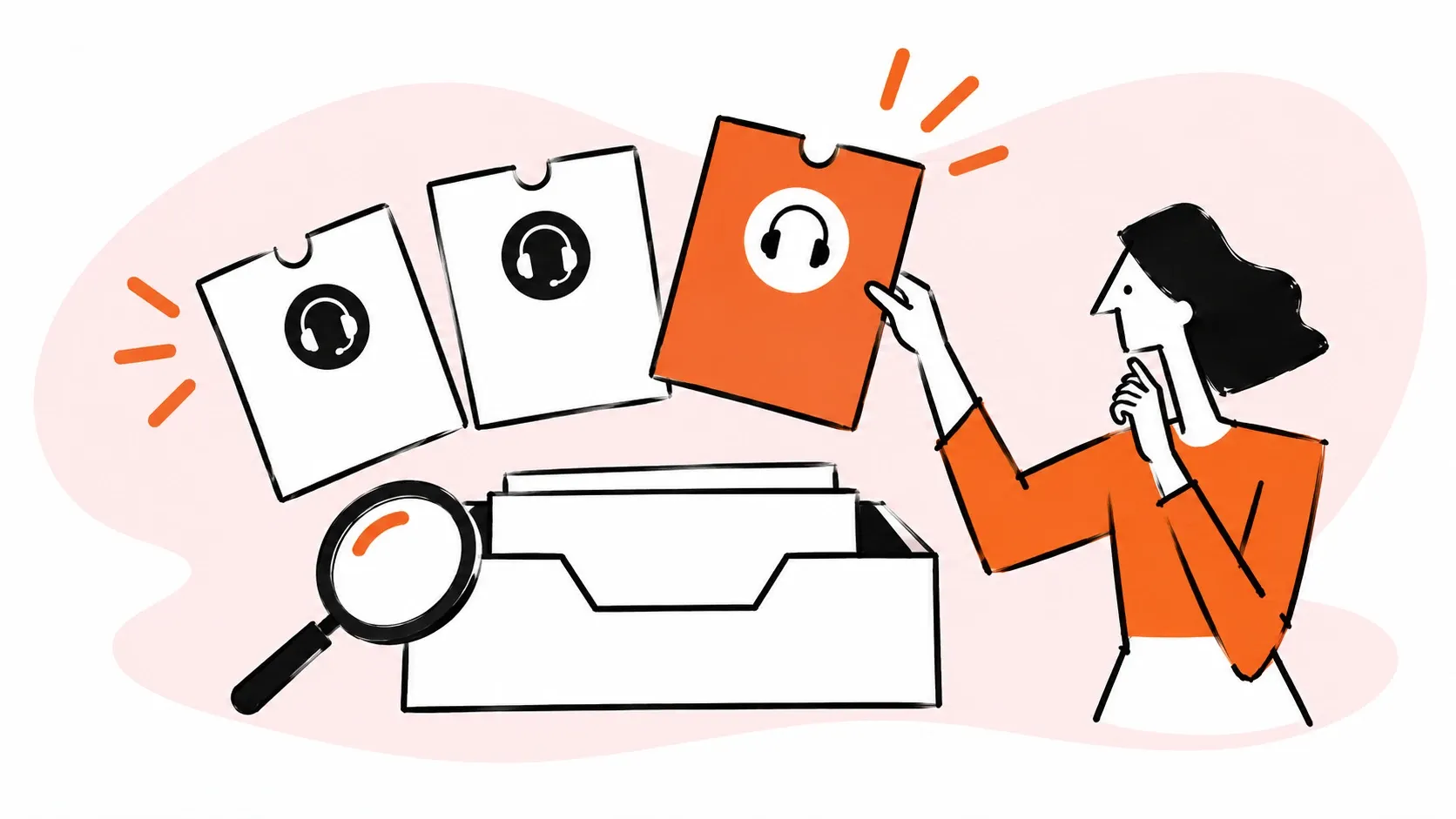 A team selects a helpdesk from several alternatives.