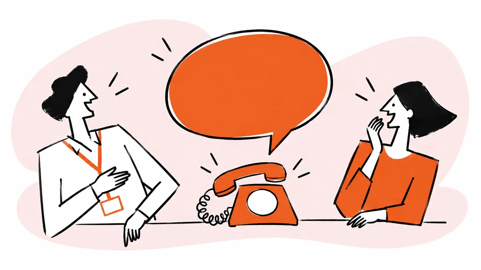 Support colleagues share a lighthearted moment.