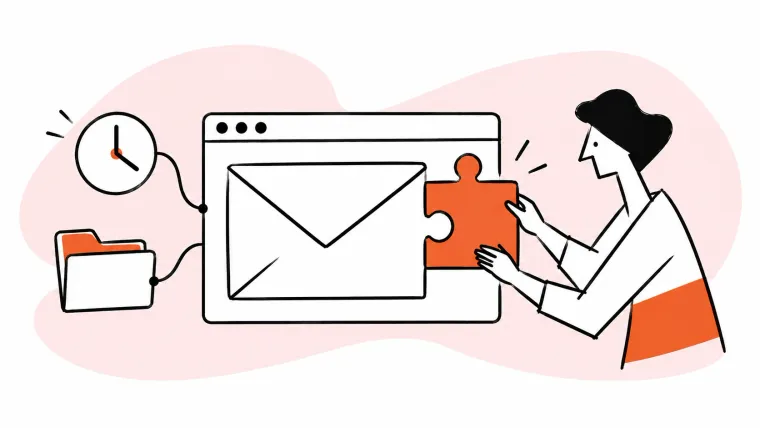 A browser extension adds practical capabilities to email.