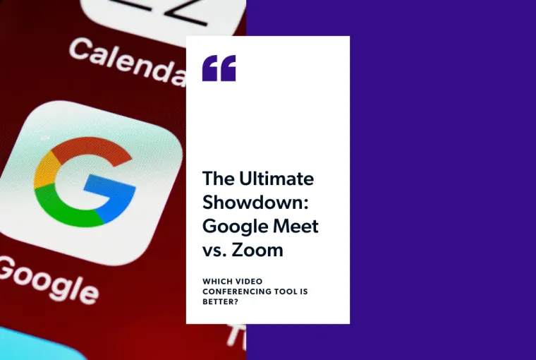 Google Meet vs. Zoom - Showdown