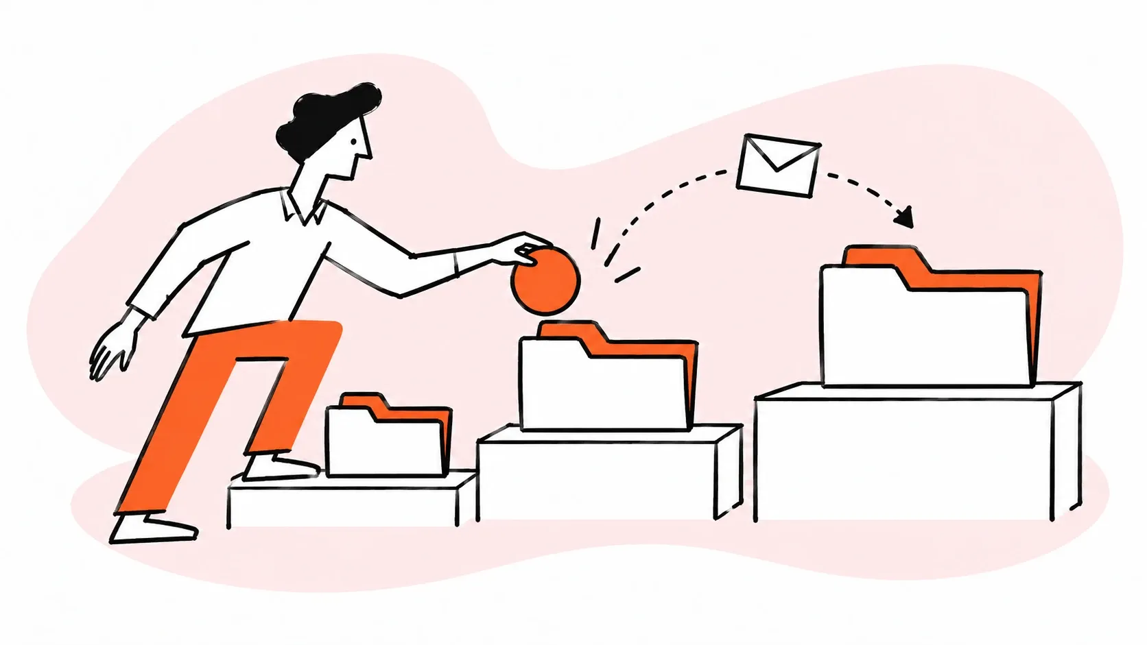 A person chooses an office workspace plan that fits their needs.