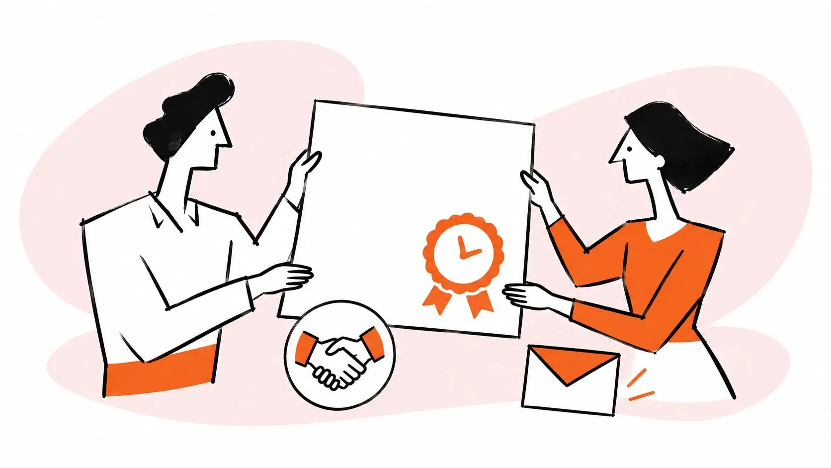 A service agreement sets expectations for timely support.