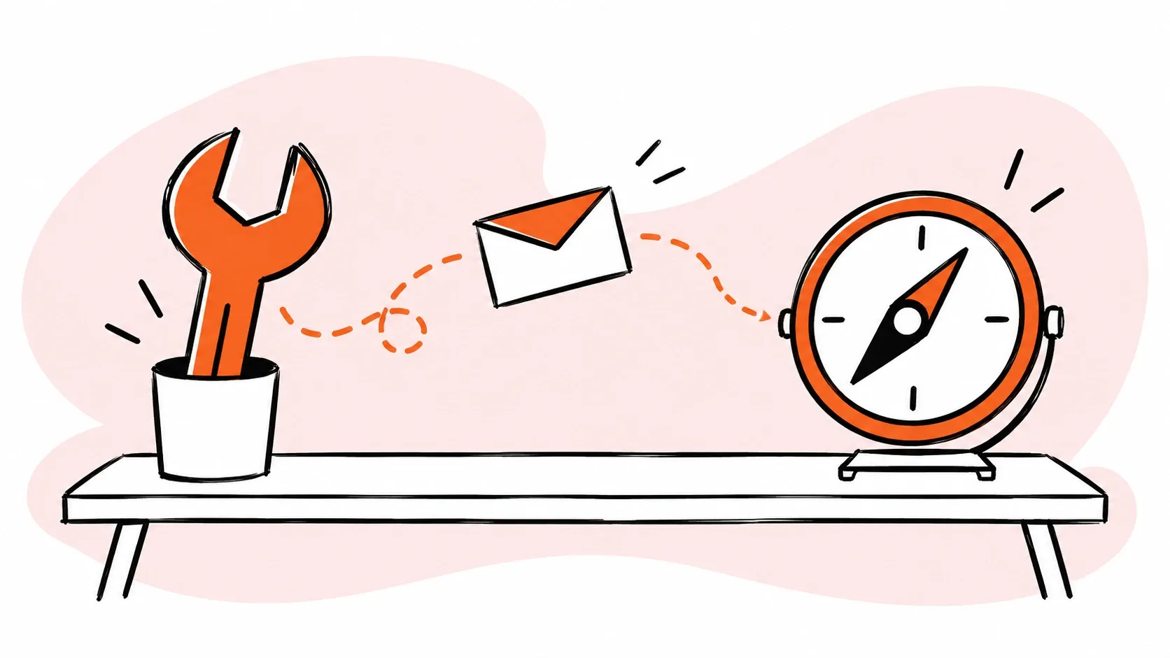 A helpdesk resolves immediate problems while a service desk guides broader service.