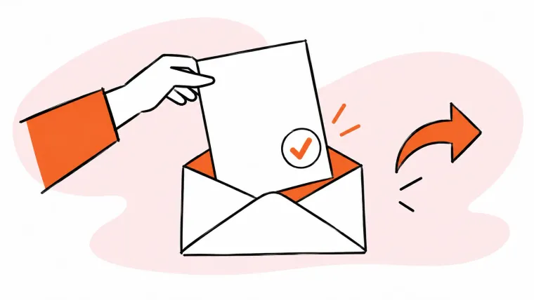 A clear email ending leaves a helpful final impression.