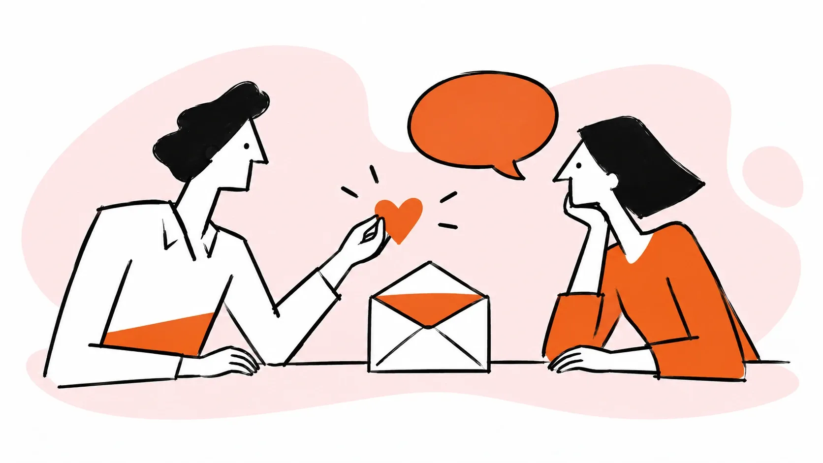 A warm, personal conversation makes service feel human.