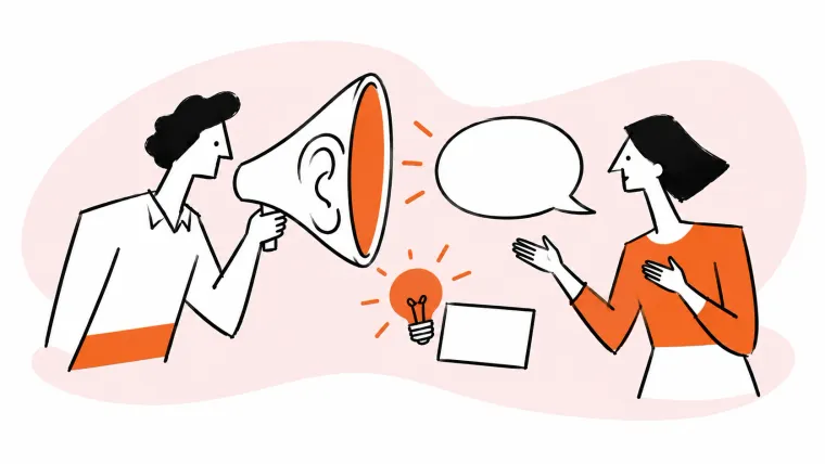 Listening to a customer reveals useful insight.