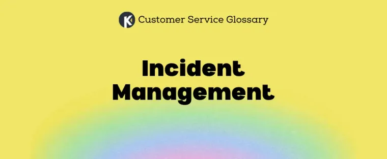 Glossary - Incident Management