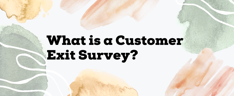 What is a Customer Exit Survey and How Can it Help Your Business