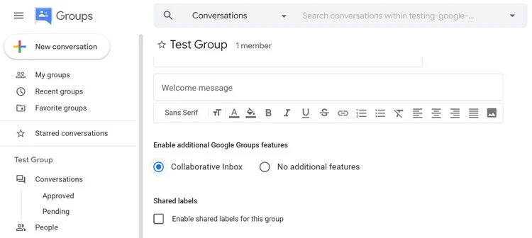 G Suite Collaborative Inbox