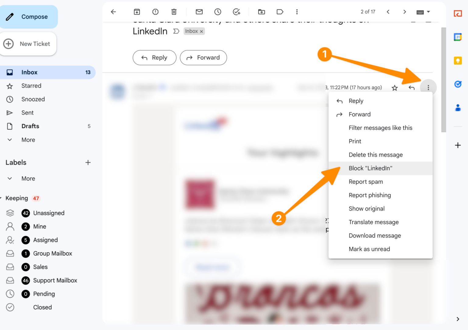 How to Block Emails on Gmail Efficiently