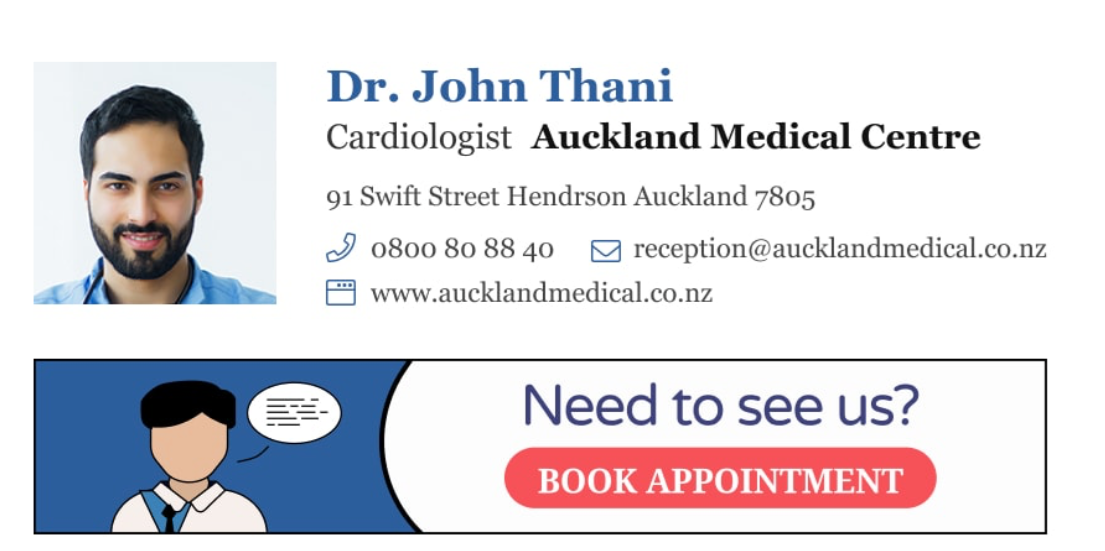 A perfect email signature example. 