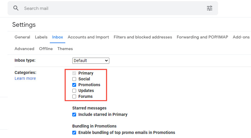 inbox-categories