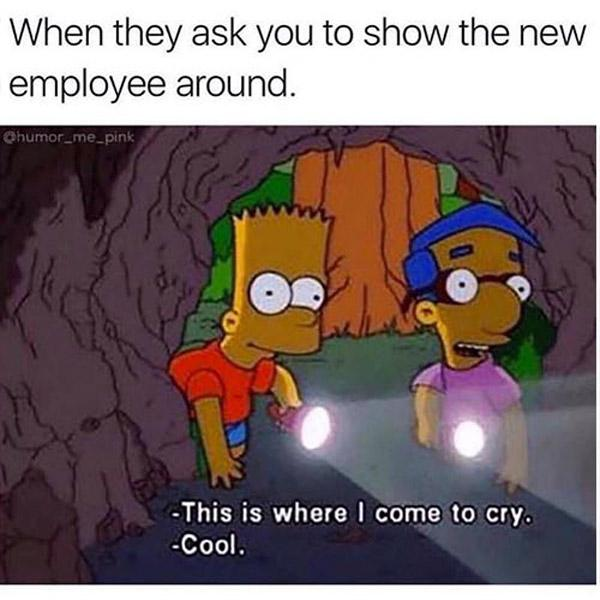 Where I come to cry meme