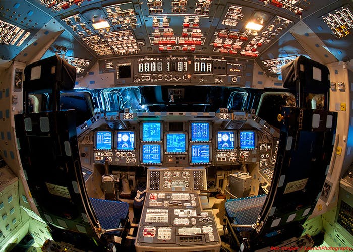 Space Shuttle cockpit