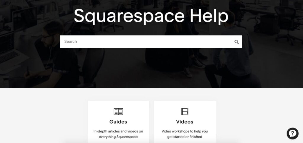 Squarespace Self Help
