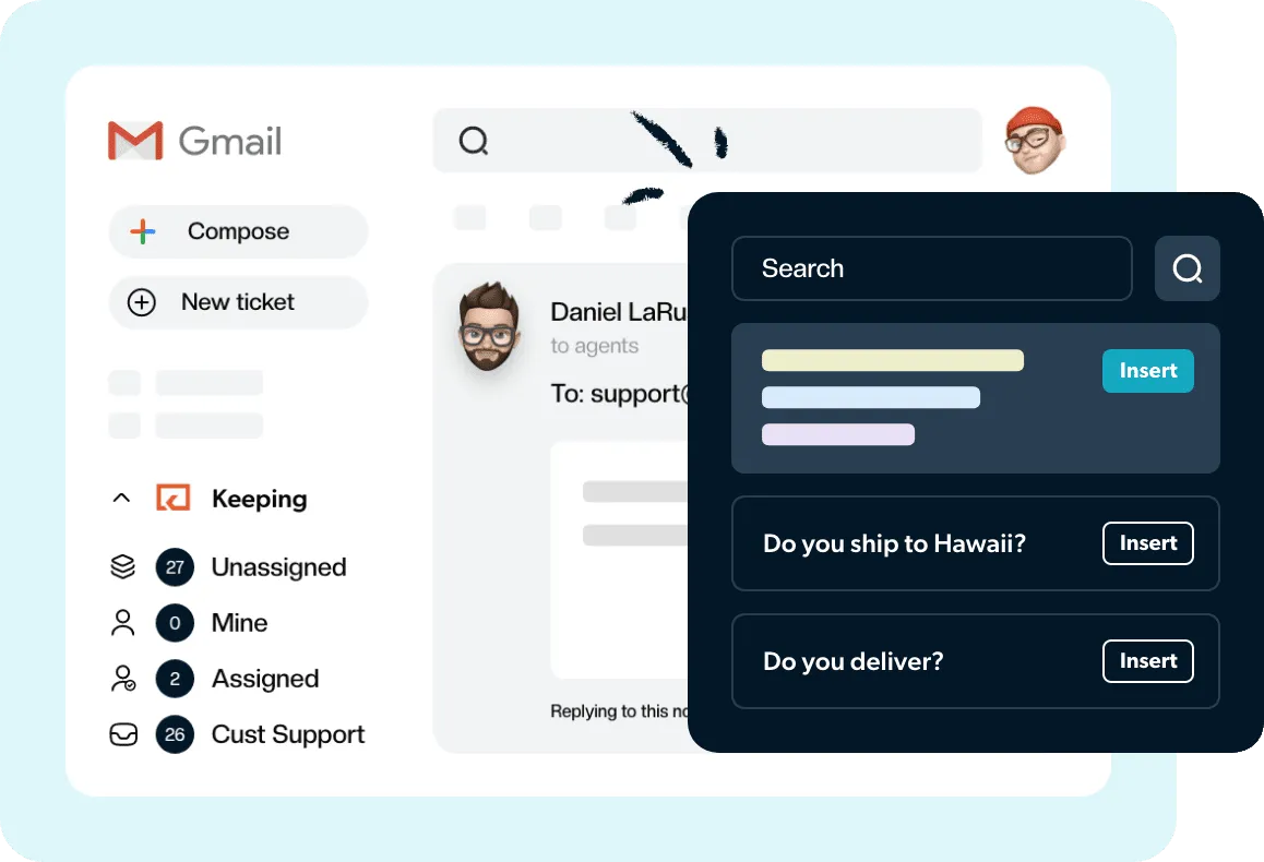 Keeping -- team inbox for Gmail