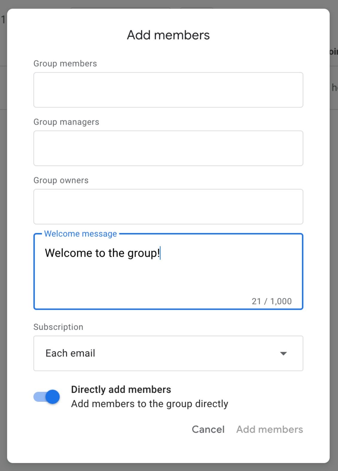 GOOGLE GROUPS SUPPORT visual data 8