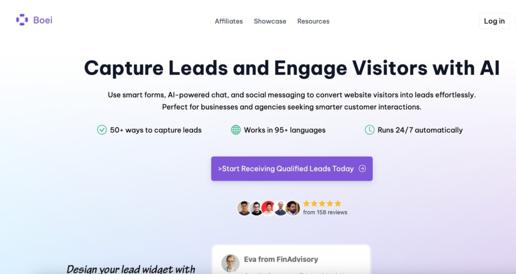 Boei - A multi-channel contact widget