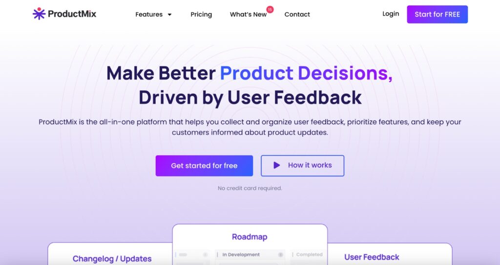 ProductMix - A data-driven product decision tool